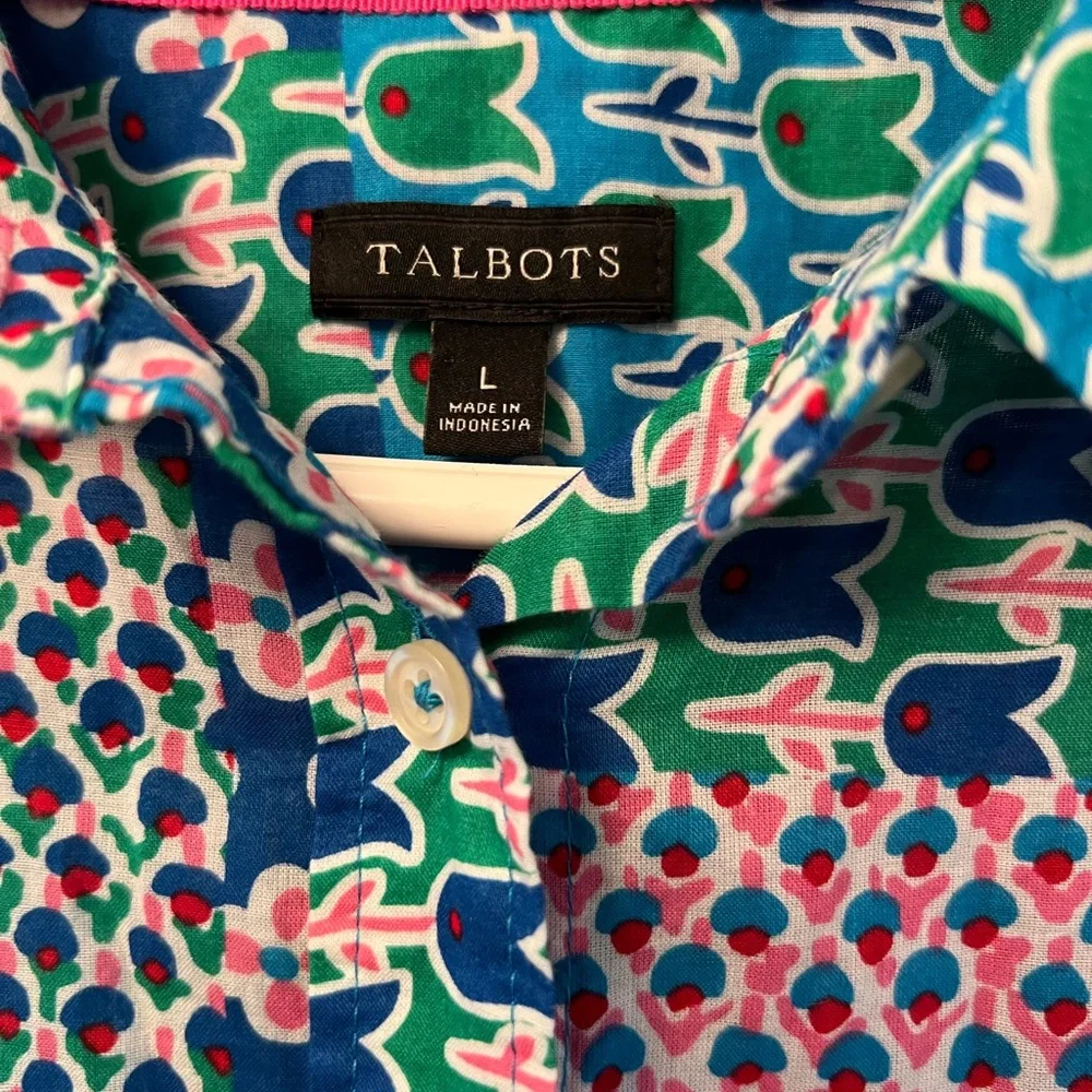 Talbots Button Up - Picture 2 of 3